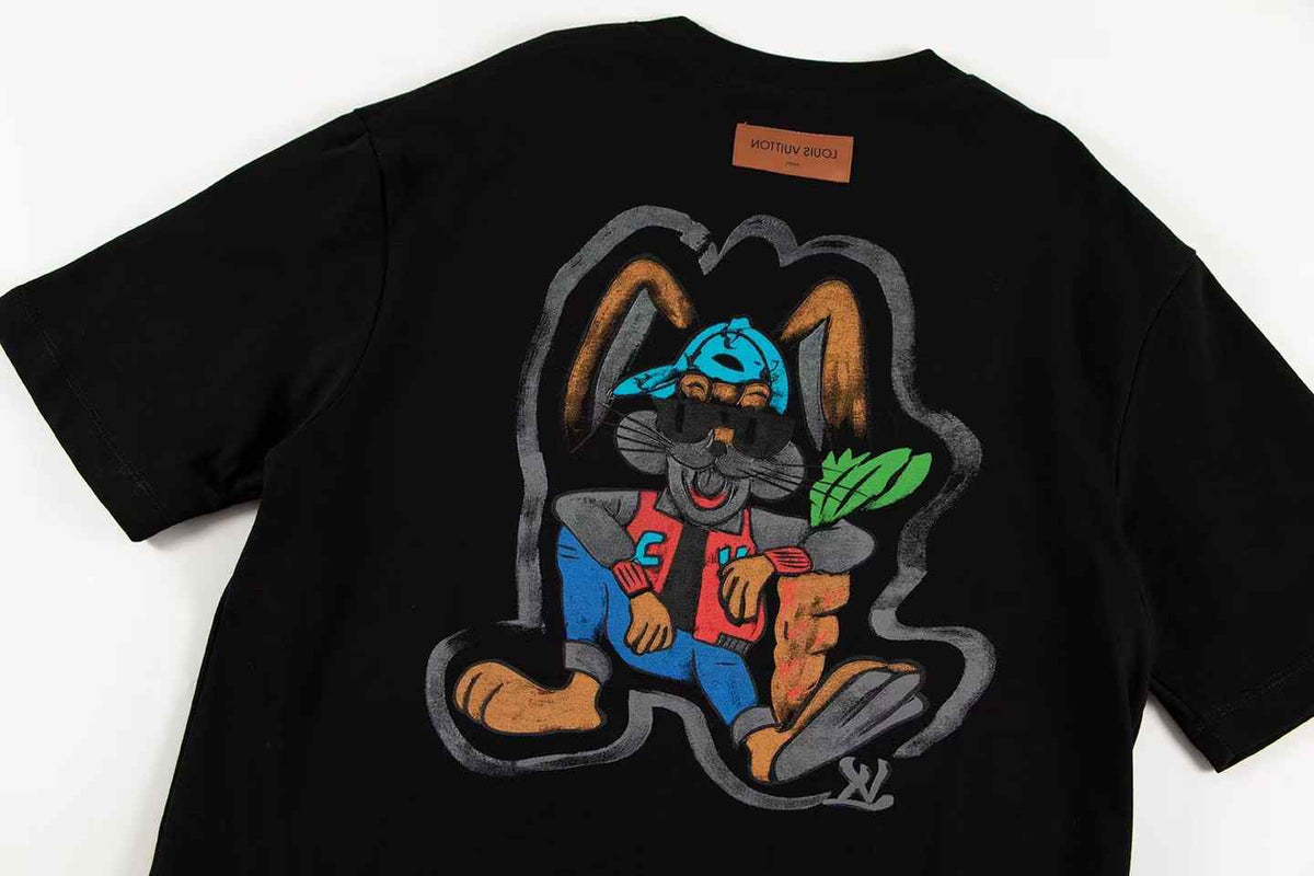 Artistic print t-shirt
