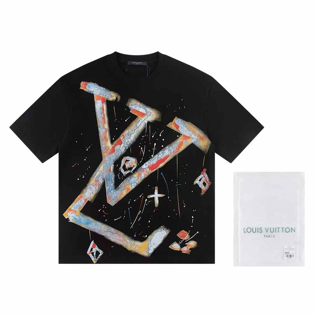 New colorful print t-shirt