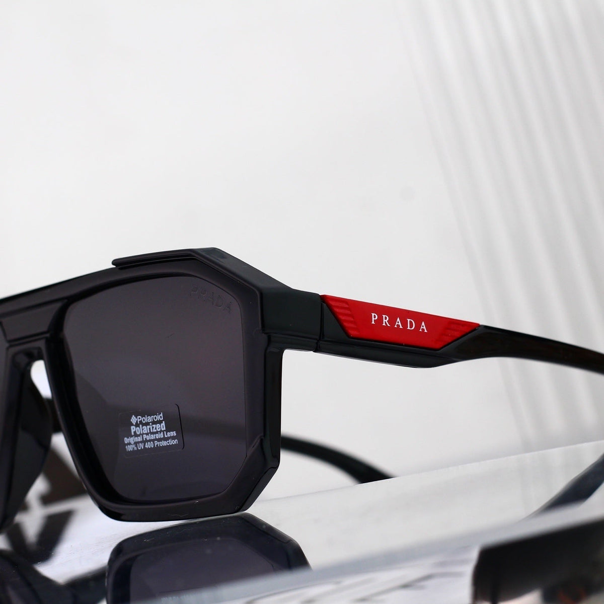 Fashion Metal Polygon Sunglasses With Logo 6112