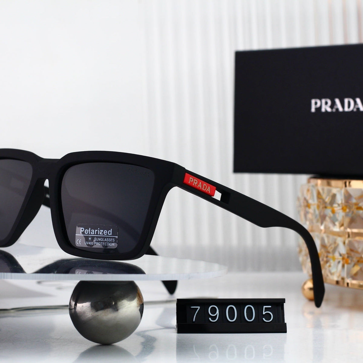 Polarized Sunglasses Fashion Square Frame Sunglasses  79005