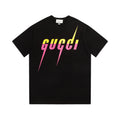 Lightning print T-shirt