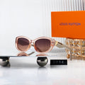 Cat-Eye Sunglasses with Side Metal Pattern 0714